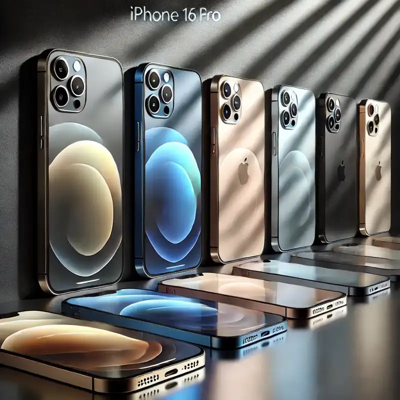 아이폰16 프로의 새로운 색상 시각적 이미지