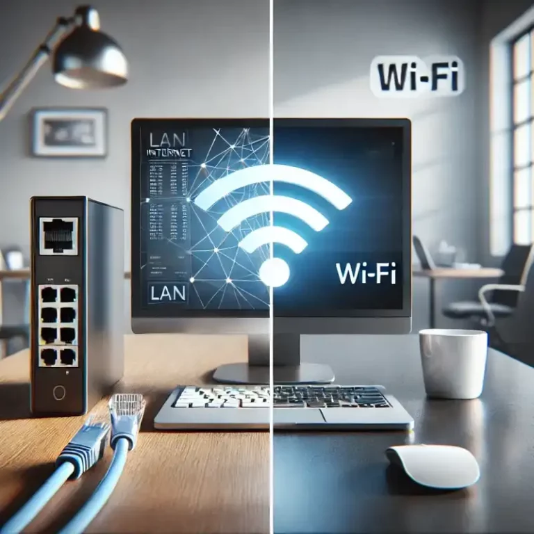 유선 인터넷과 무선 인터넷의 차이점