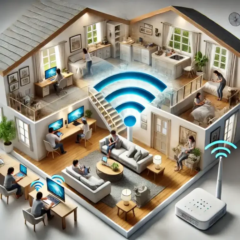 와이파이 신호 증폭기로 집 안 구석구석 커버하기