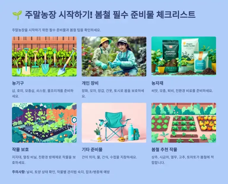 주말농장 시작하기!