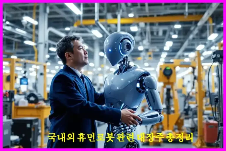 국내외 휴먼로봇 관련 대장주 총정리