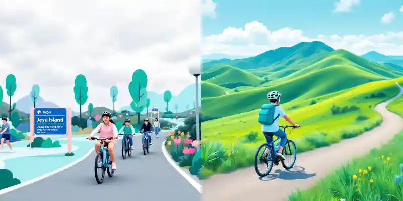 제주도 자전거 코스 소개