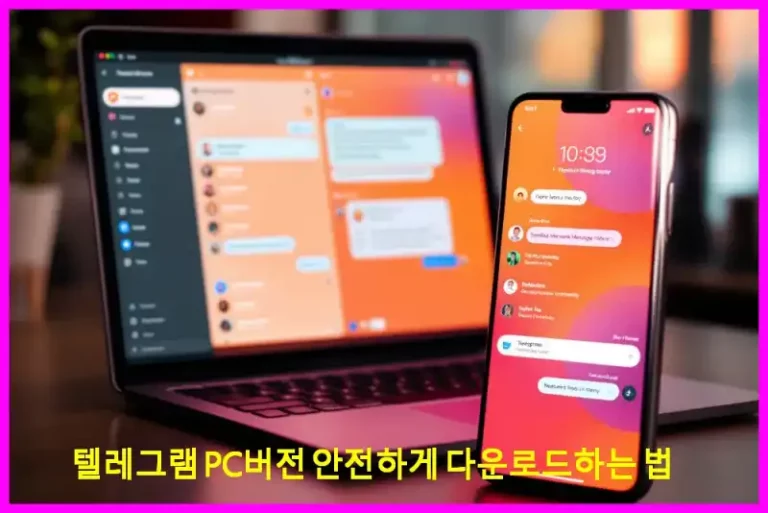 텔레그램 PC버전 안전하게 다운로드하는 법