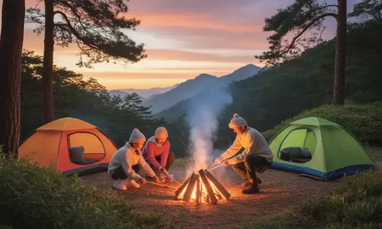 가족과 함께 떠나는 캠핑장