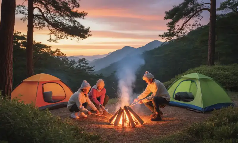 가족과 함께 떠나는 캠핑장