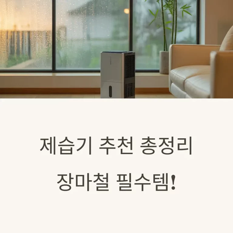 제습기는 왜 필요할까?