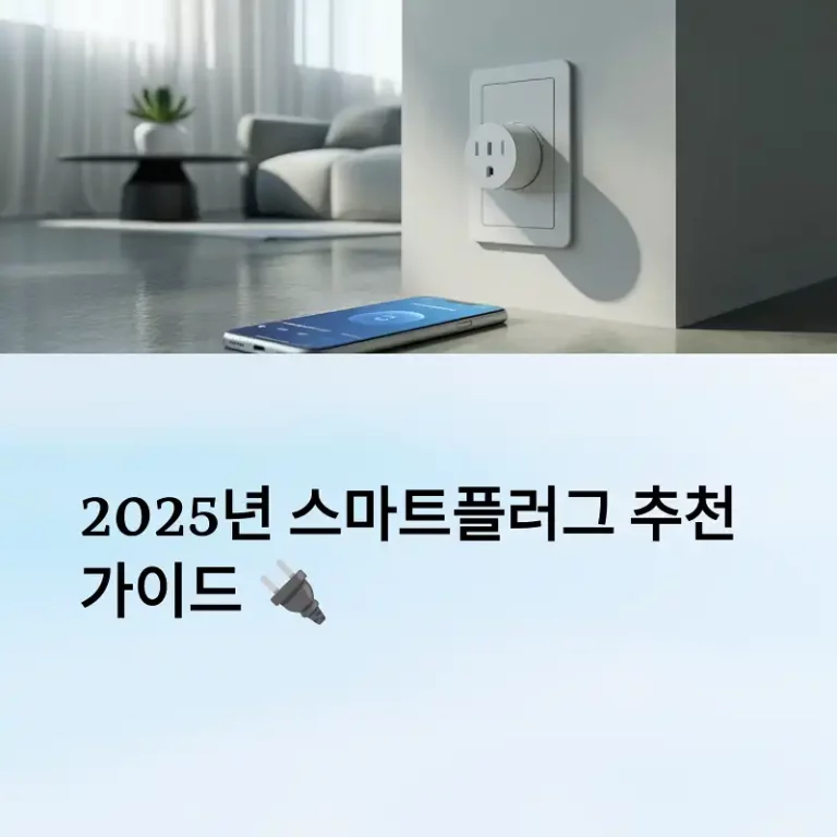스마트플러그 추천 BEST 가이드