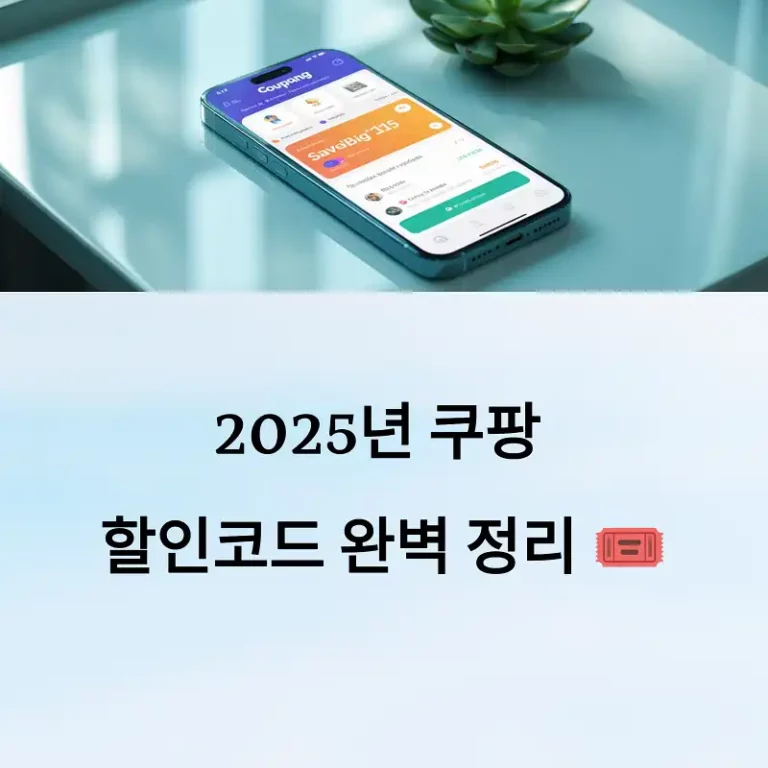 쿠팡 할인코드 완벽 정리