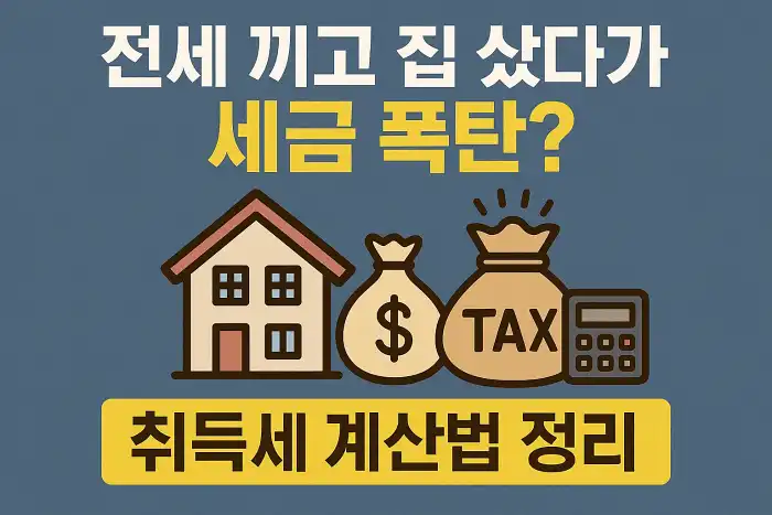 전세 끼고 집 샀다가 세금 폭탄