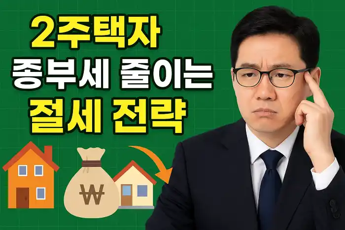 2주택자 종부세 줄이는 절세 전략