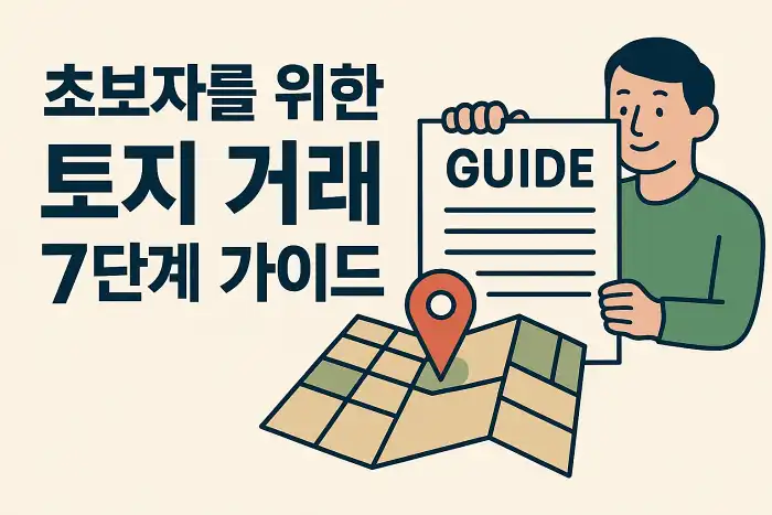 초보자를 위한 토지 거래 7단계 가이드
