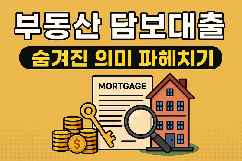 부동산 담보대출의 숨겨진 의미 파헤치기