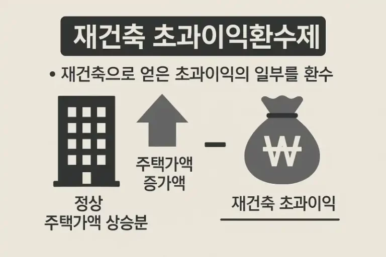 재건축 초과이익환수제 핵심 요약