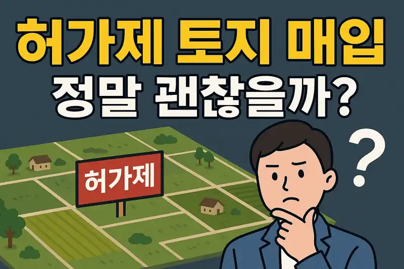 허가제 토지 매입, 정말 괜찮을까?