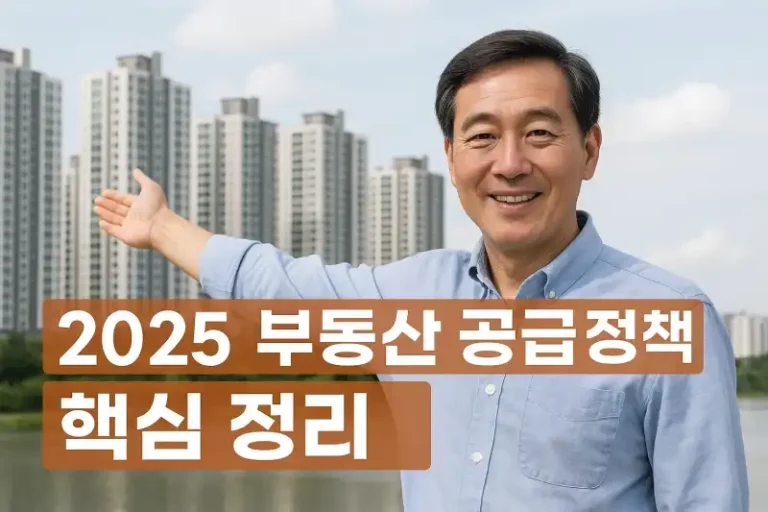 2025 부동산 공급 정책 핵심 정리