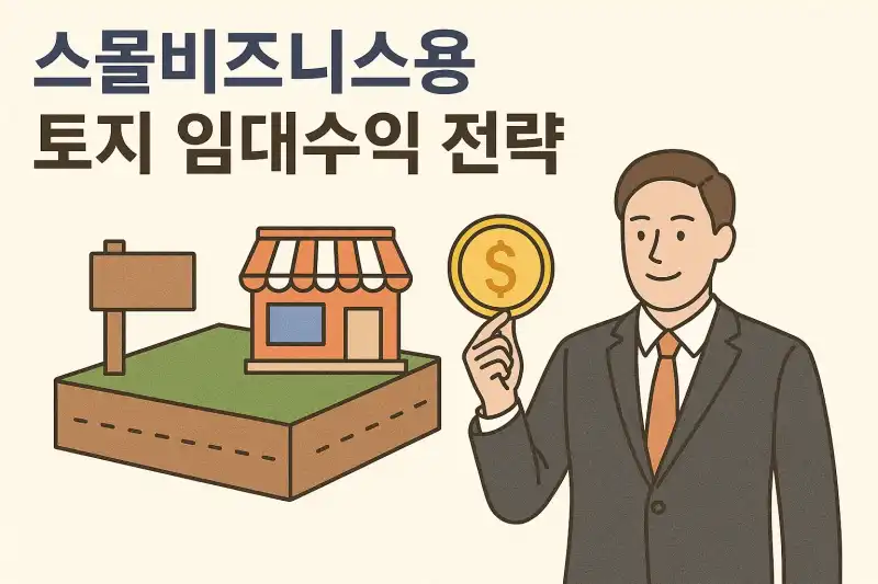 스몰비즈니스용 토지 임대수익 전략