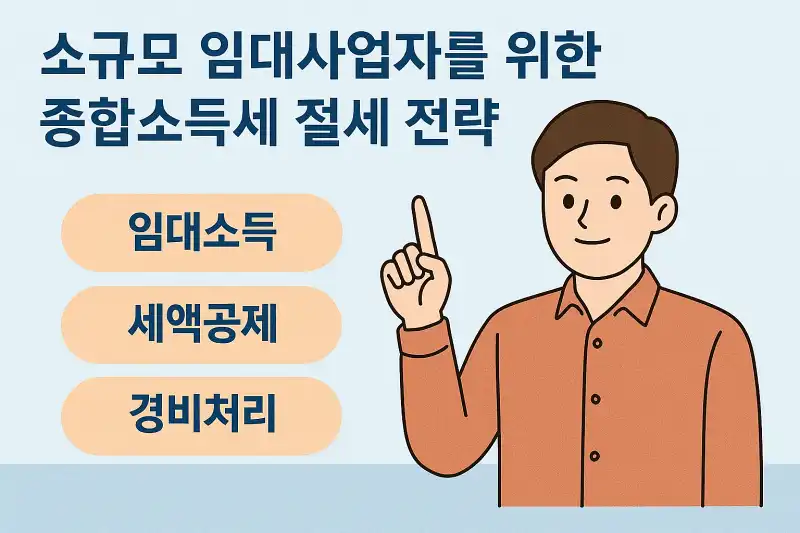 소규모 임대사업자를 위한 종합소득세 절세 전략