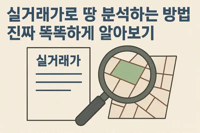 실거래가로 땅 분석하는 방법, 진짜 똑똑하게 알아보기