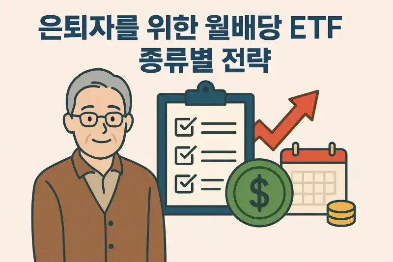 은퇴자를 위한 월배당 ETF 종류별 전략