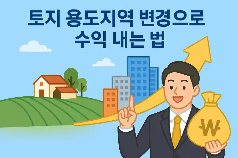 토지 용도지역 변경으로 수익 내는 법