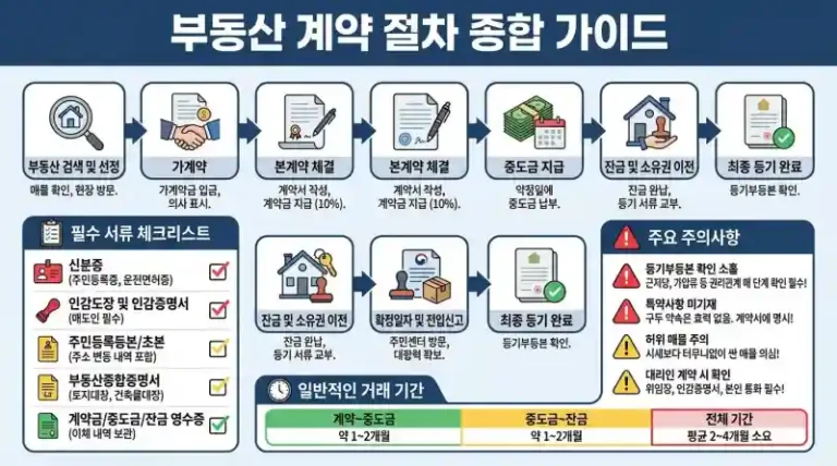 중개대상물확인설명서 필수 체크 항목