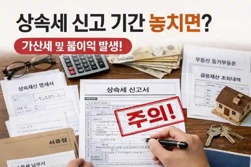상속세 신고 기간 놓치면?