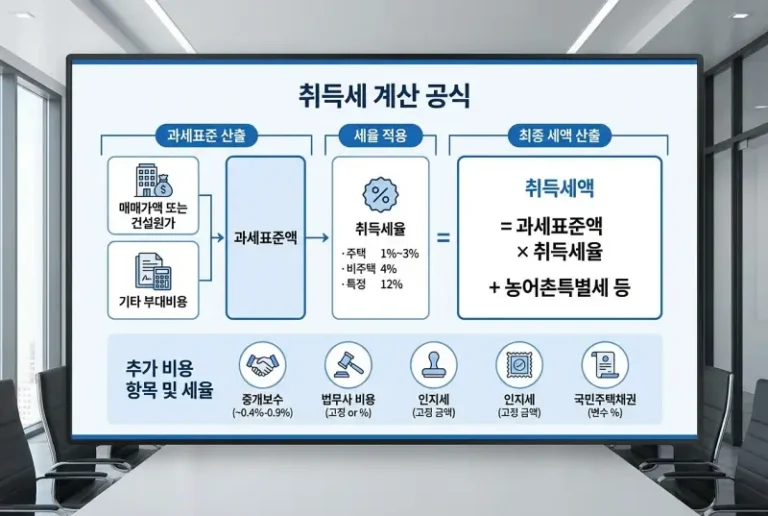 취득세 과세표준, 부대비용 빠뜨리면 가산세 폭탄