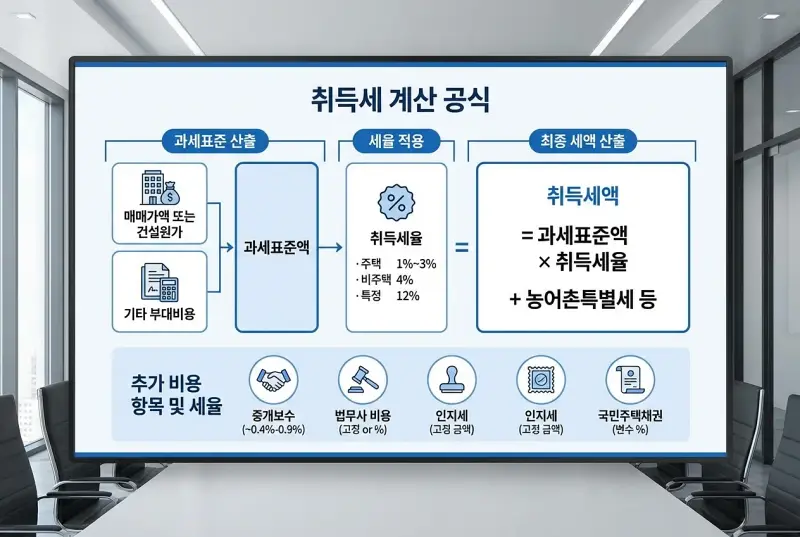 취득세 과세표준, 부대비용 빠뜨리면 가산세 폭탄