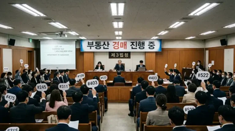 부동산 경매 현장