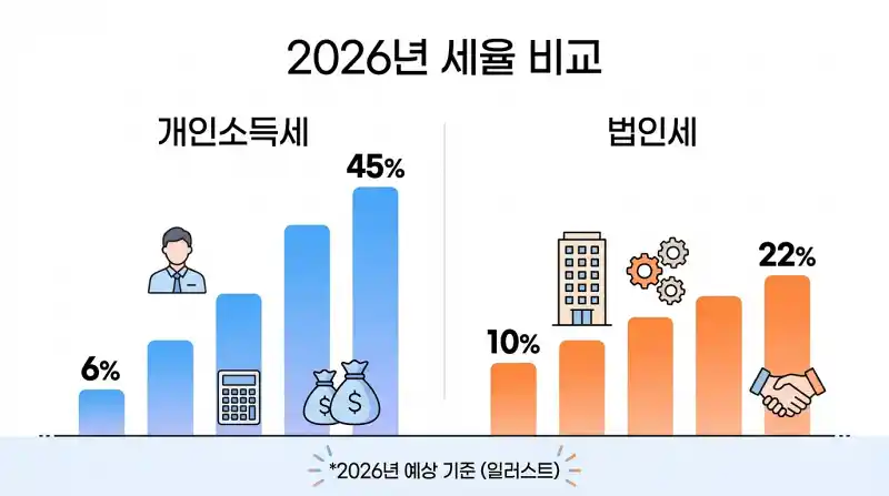 '2026년 세율 비교'