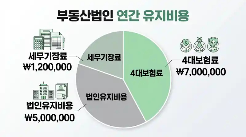  '부동산법인 연간 유지비용'