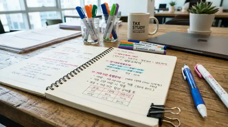 세금 계산 공식 노트