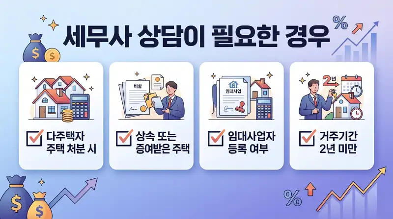세무사 상담 필요 체크리스트