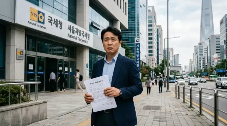 세무서 앞 재외국민