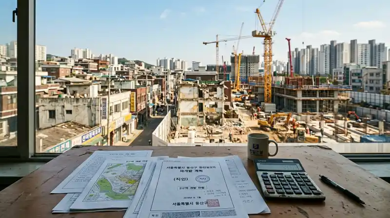 재개발 현장 사진
